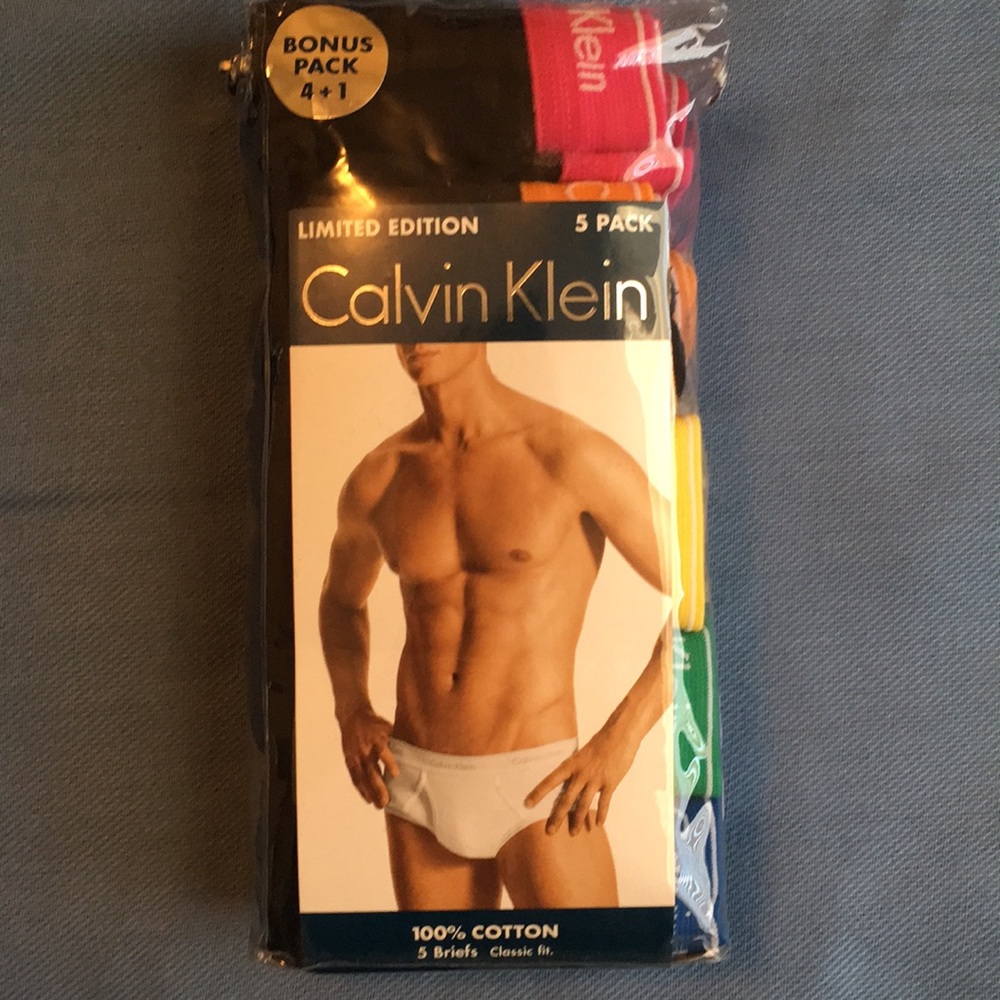Limited Edition 5 Calvin Klein Underwear Briefs